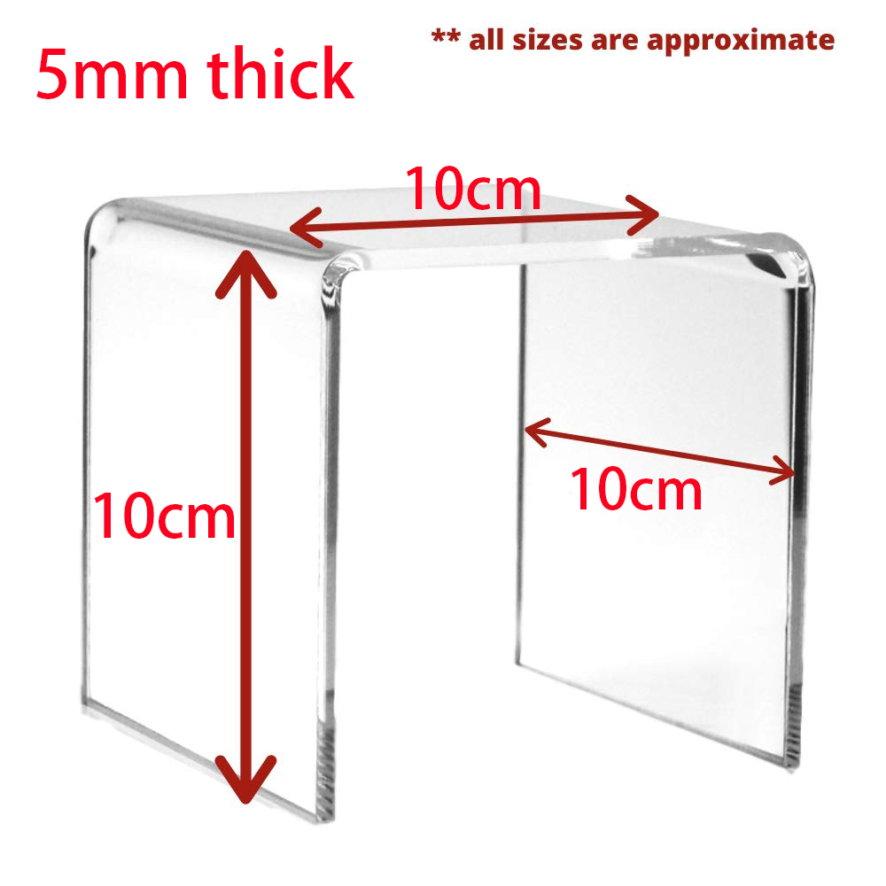 Acrylic Display Risers Stand,C - Pop Display Shelf บทวิจารณ์และราคา