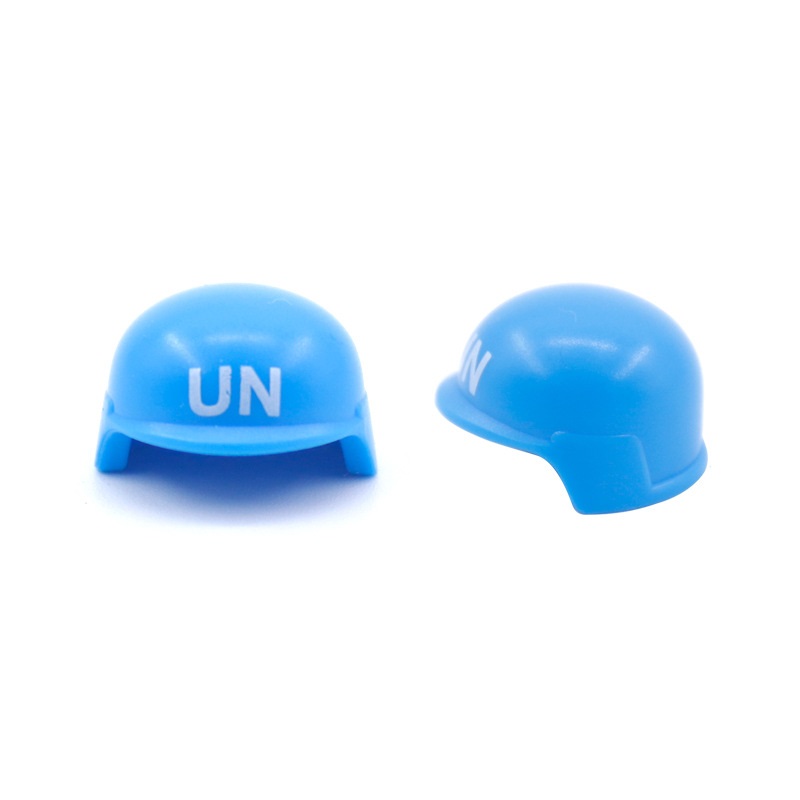 UN peacekeeping Forc Beret Bul - Lego Minifigure Holder บทวิจารณ์และราคา