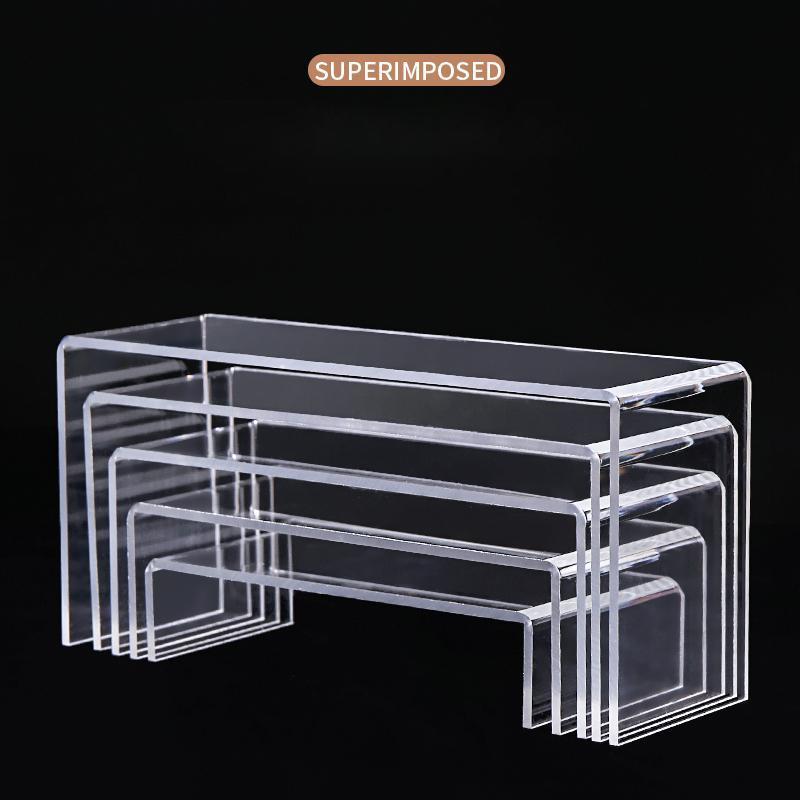5mm U Shape Acrylic Display Ri - Pop Display Shelf บทวิจารณ์และราคา