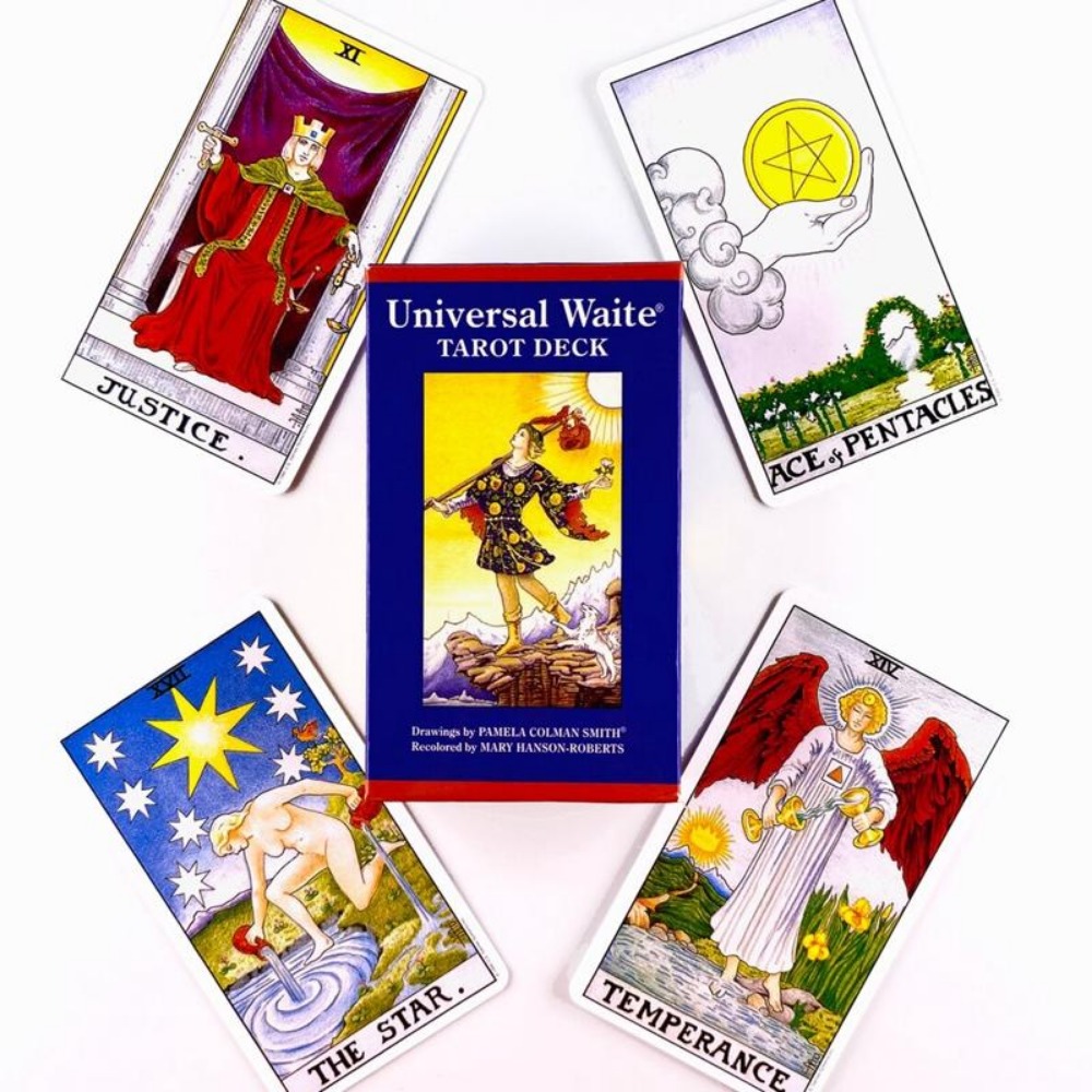 Universal Waite Tarot Deck Lei - Graded Card Display บทวิจารณ์และราคา