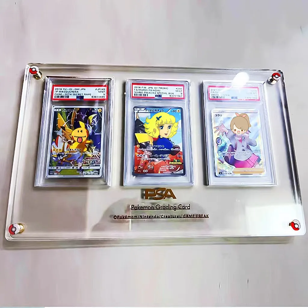 PTCG Pokemon Yu-Gi-Oh Rating G - Graded Card Display บทวิจารณ์และราคา