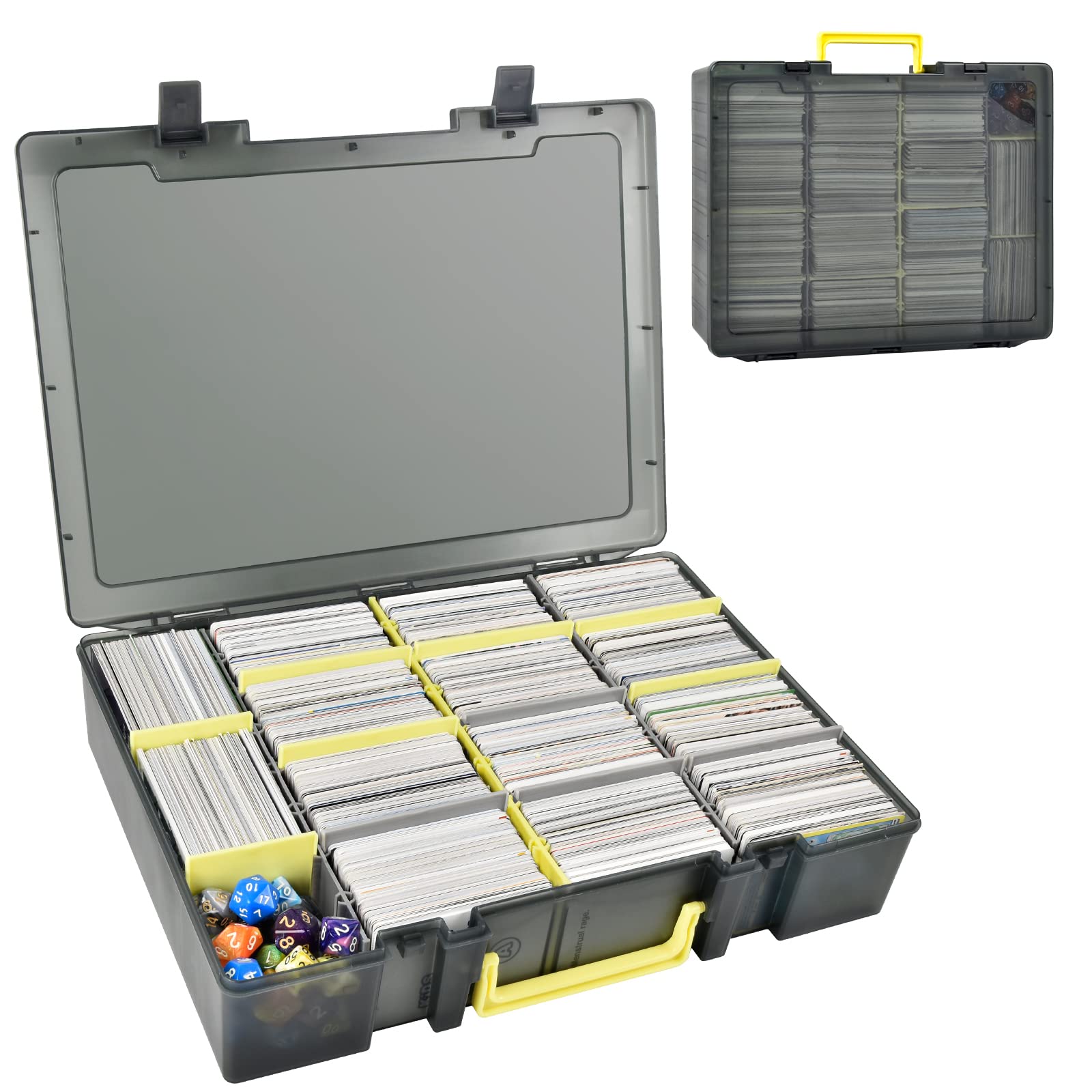 Clear Trading Card Storage Box - Trading Card Binder บทวิจารณ์และราคา