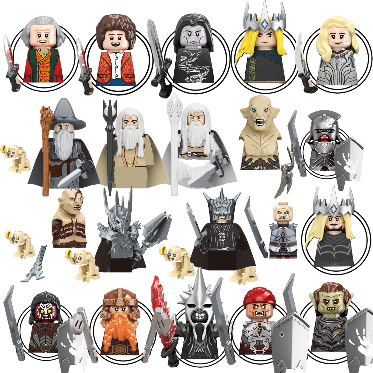 Blind Box TV6409 Mini Action F - Building Block Mini บทวิจารณ์และราคา