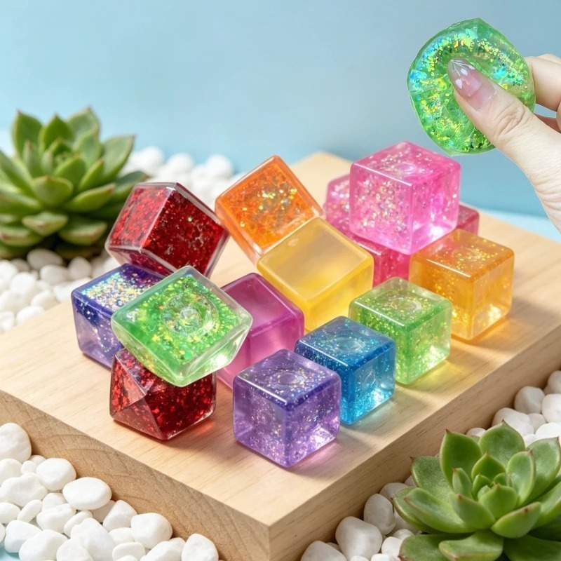 Squishy Mini Water Cube Squeez - Fidget Cube Original บทวิจารณ์และราคา
