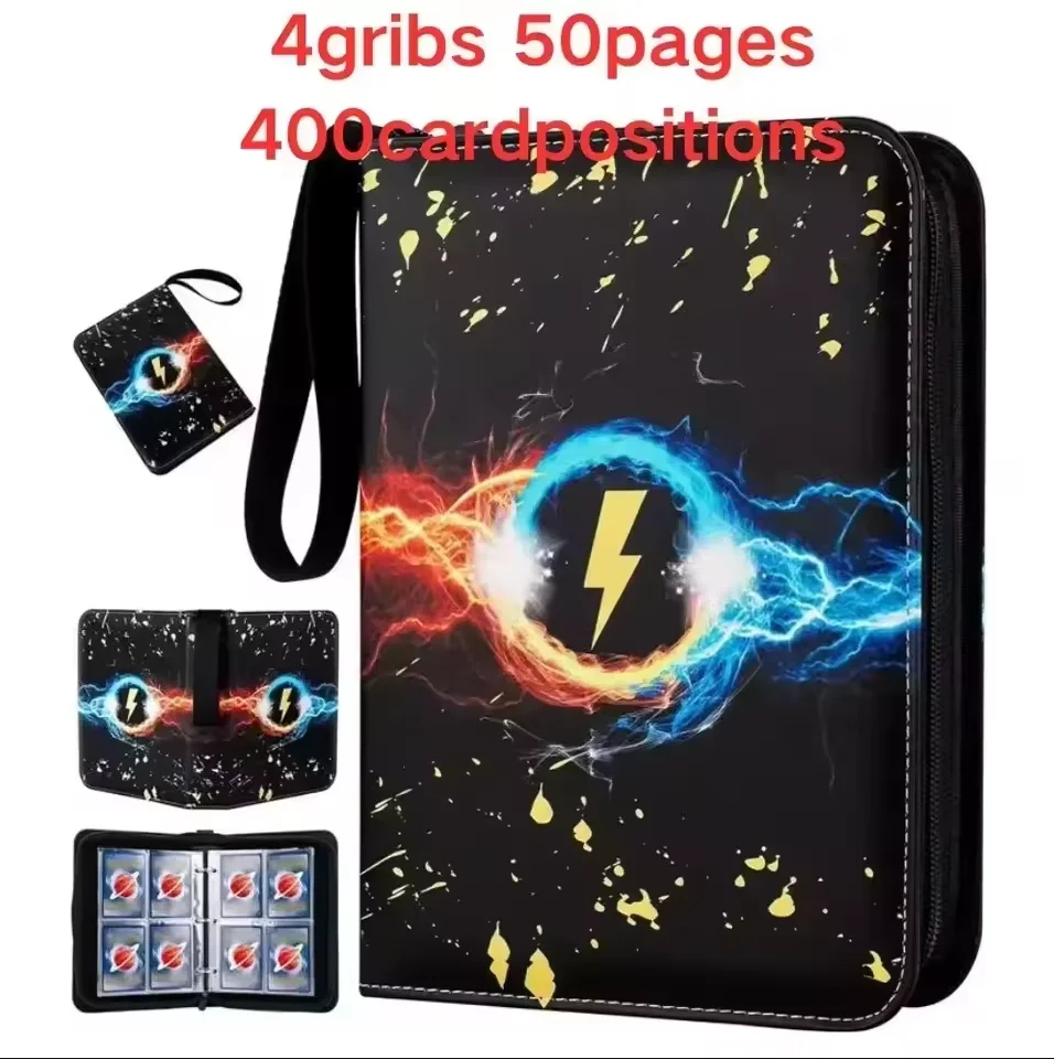 IN STOCK-- 400PCS Album Binder - Pokemon Binder Card บทวิจารณ์และราคา