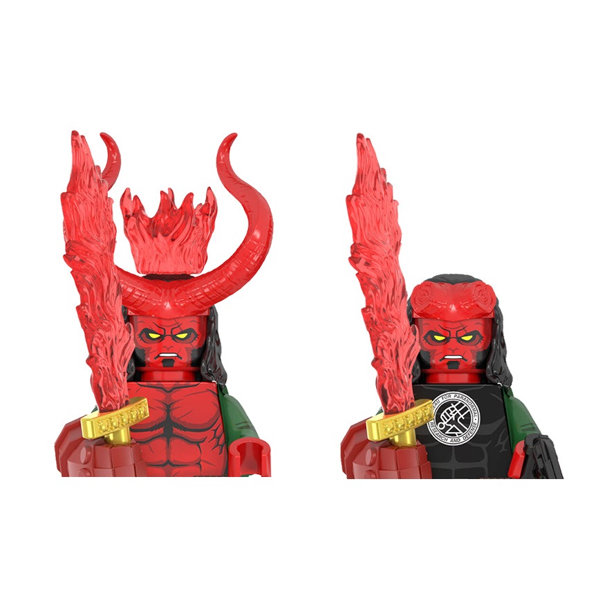 WM2422 WM2421 Hellboy Building - Building Block Mini บทวิจารณ์และราคา