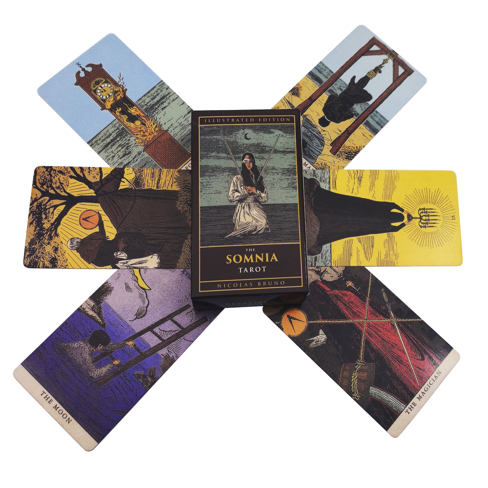 Tarot Cards Divination Deck En - Graded Card Display บทวิจารณ์และราคา