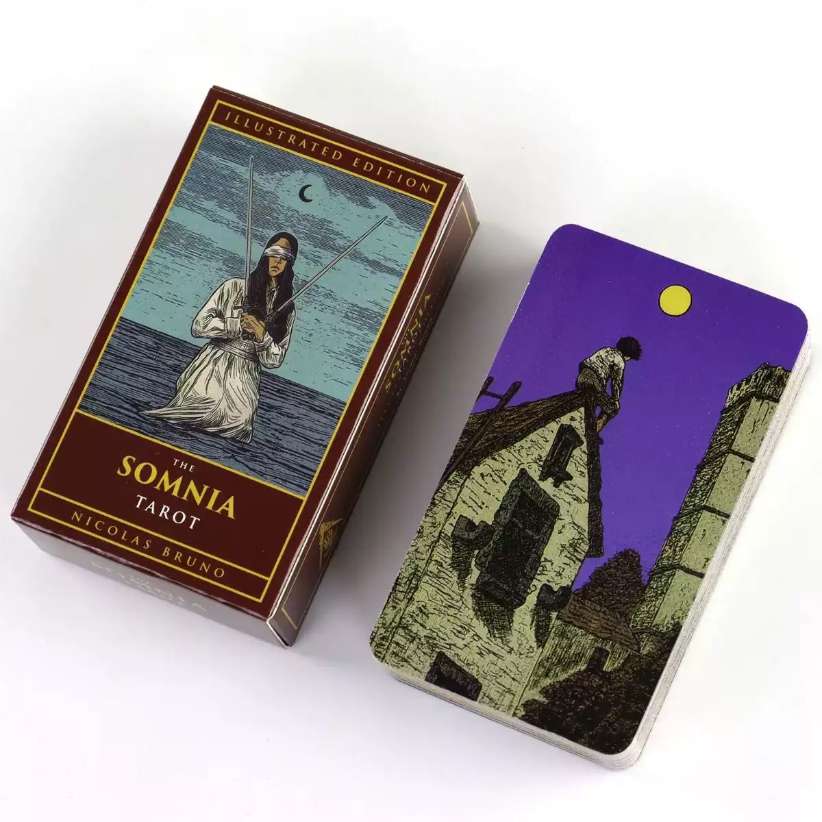 Tarot Cards Divination Deck En - Graded Card Display บทวิจารณ์และราคา