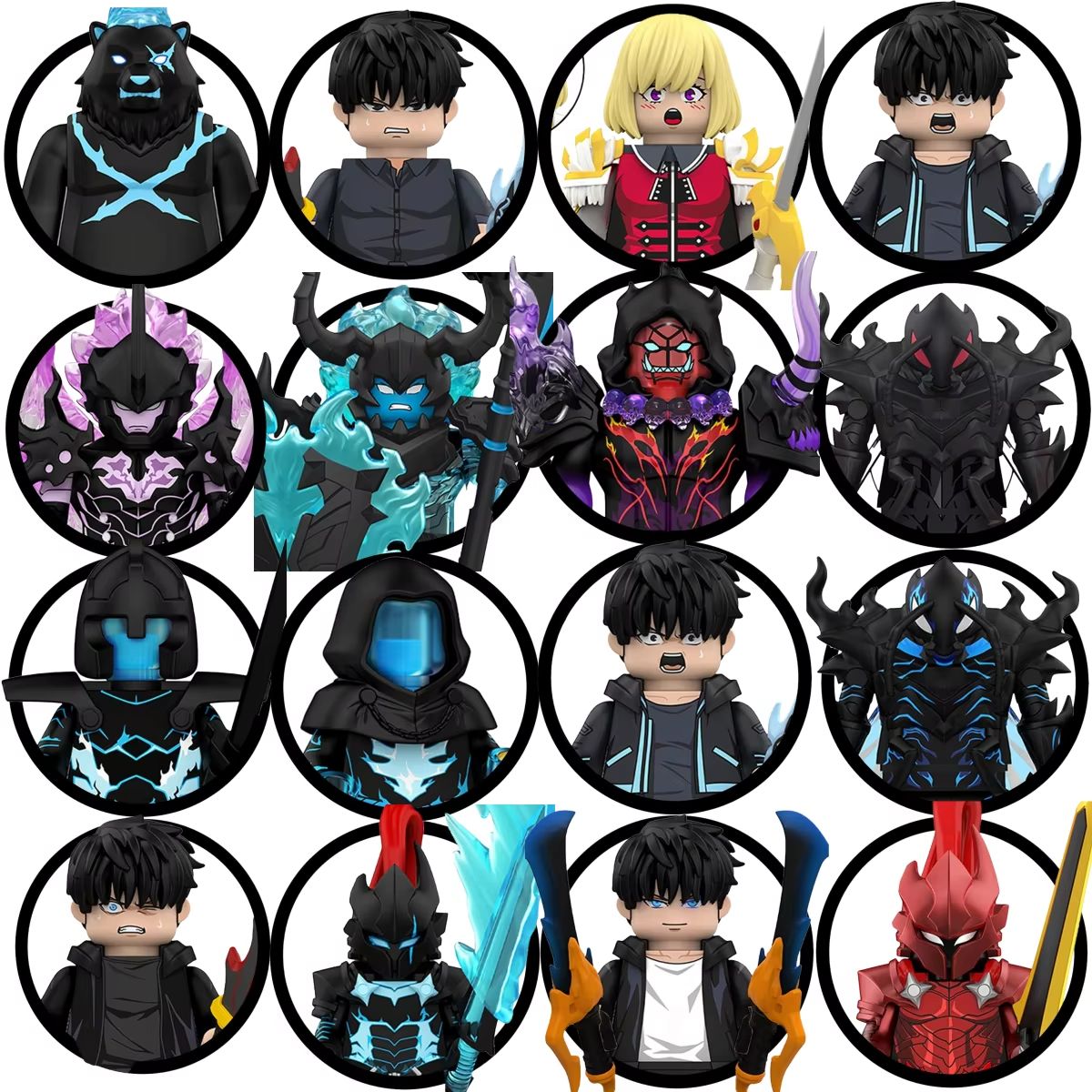 Blind Box WM6220 Anime Sung Ji - Building Block Mini บทวิจารณ์และราคา