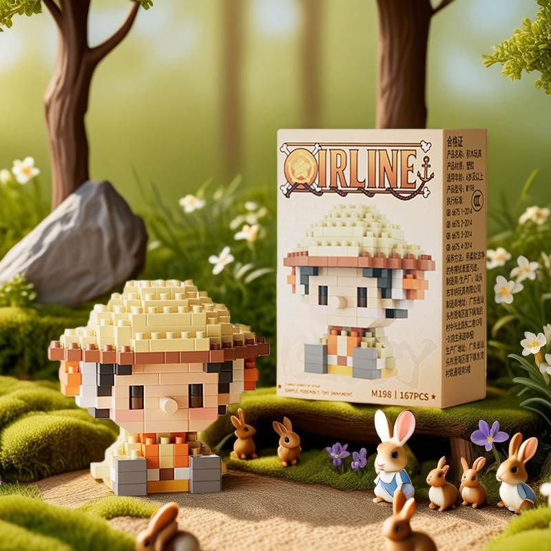 New ONE PIECE Sun God Nika Luf - Building Block Mini บทวิจารณ์และราคา