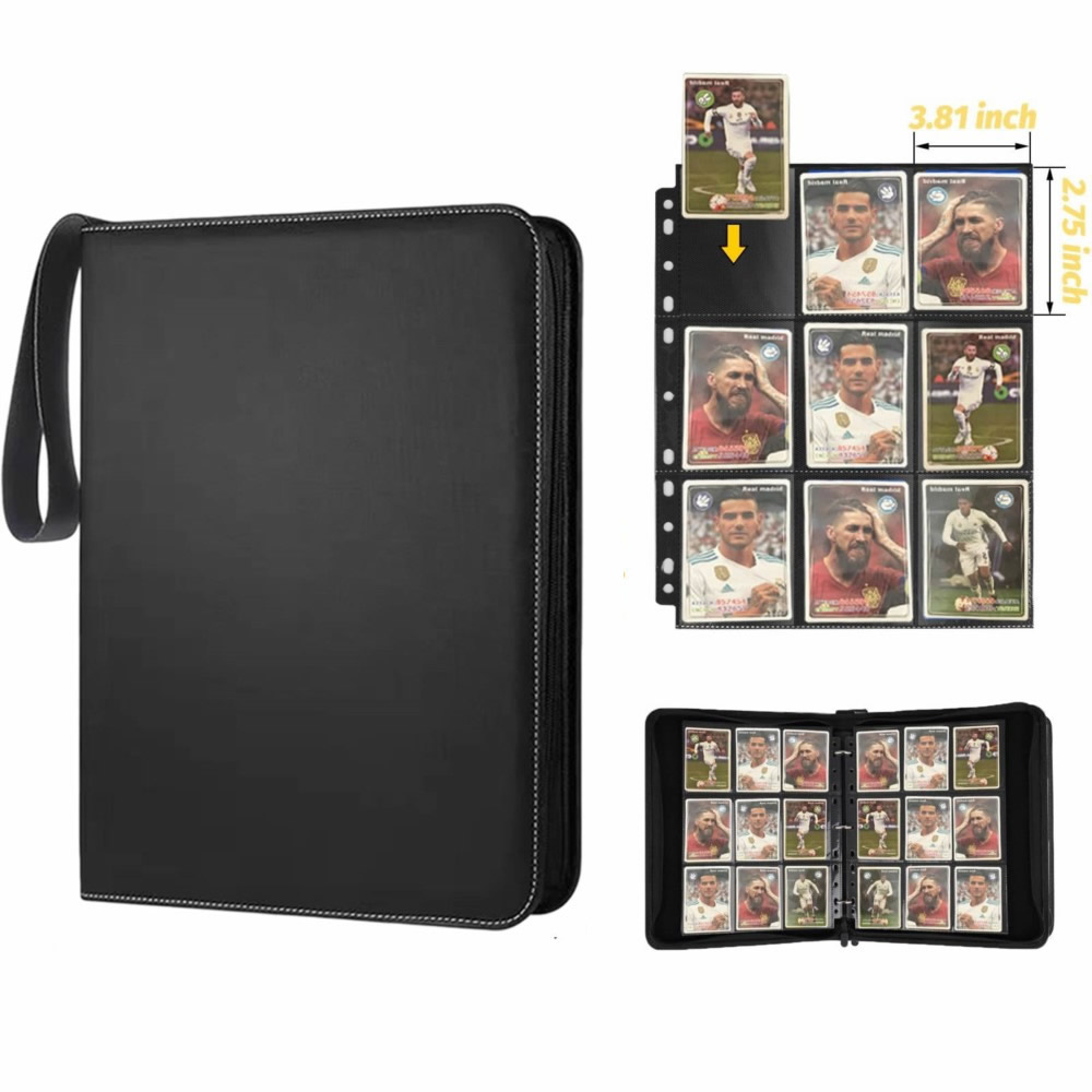 Card Binder 9 Pocket Double Si - Trading Card Binder บทวิจารณ์และราคา