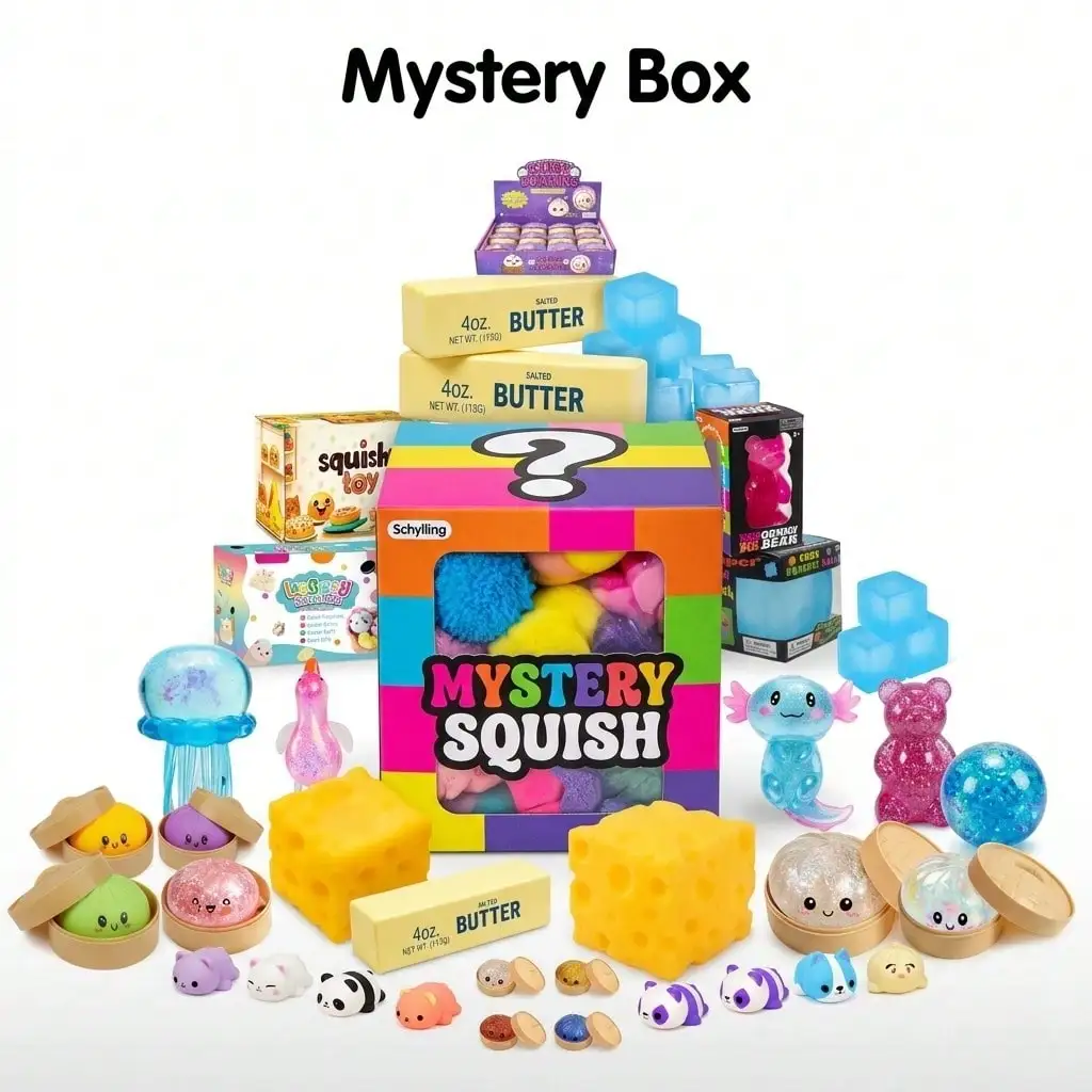 HOT 2026 100+ Styles Squishy S - Mystery Box Blind Bag บทวิจารณ์และราคา