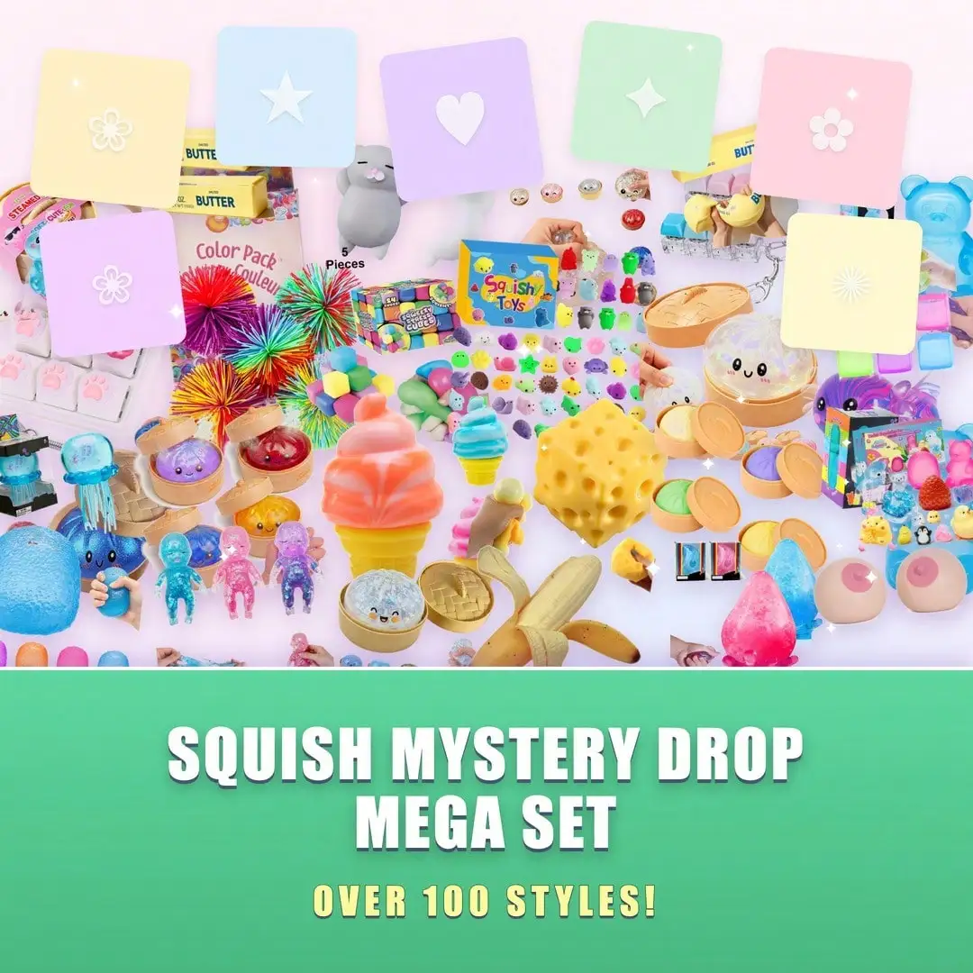 HOT 2026 100+ Styles Squishy S - Mystery Box Blind Bag บทวิจารณ์และราคา