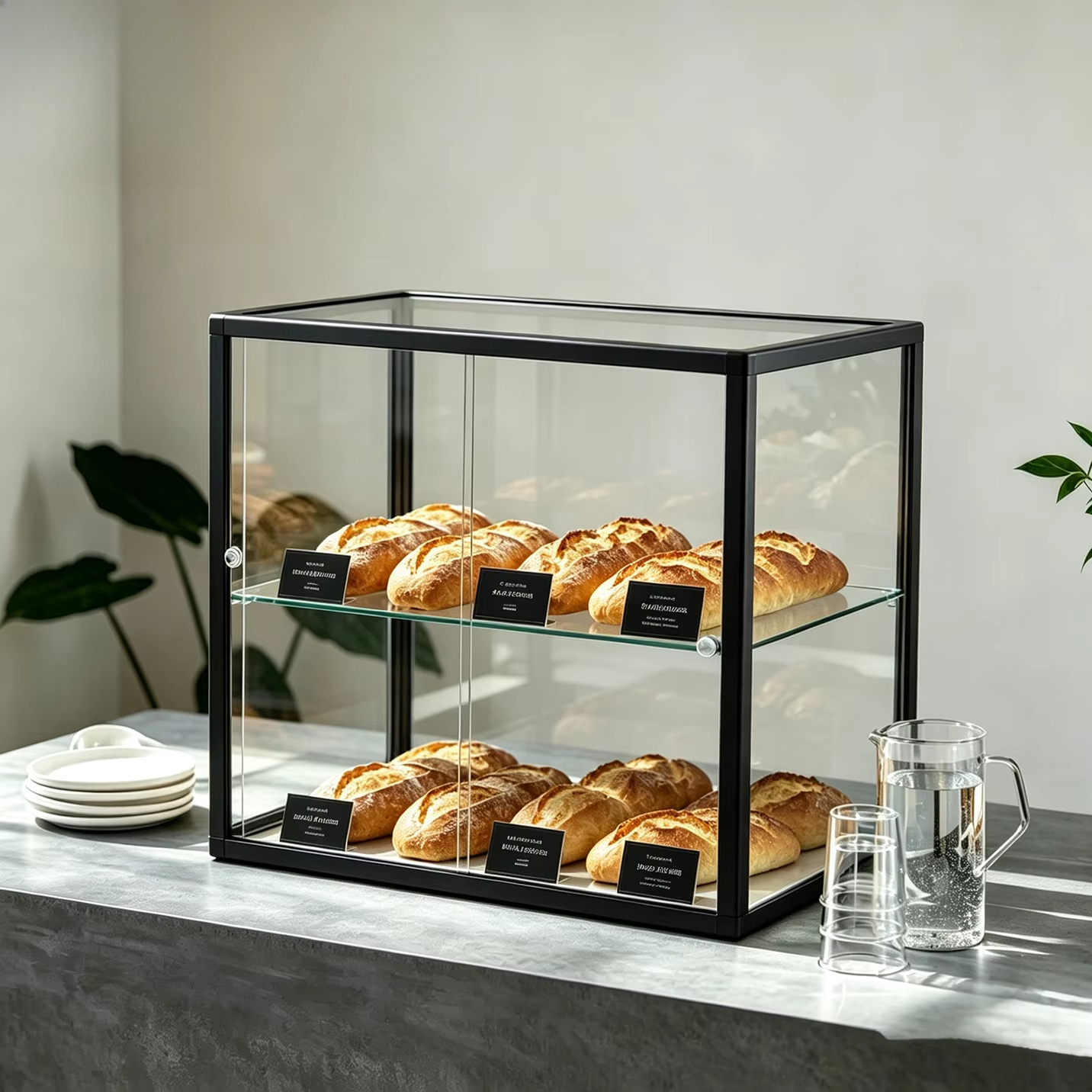 Hygienic Clear Acrylic Food Di - Display Case Acrylic บทวิจารณ์และราคา