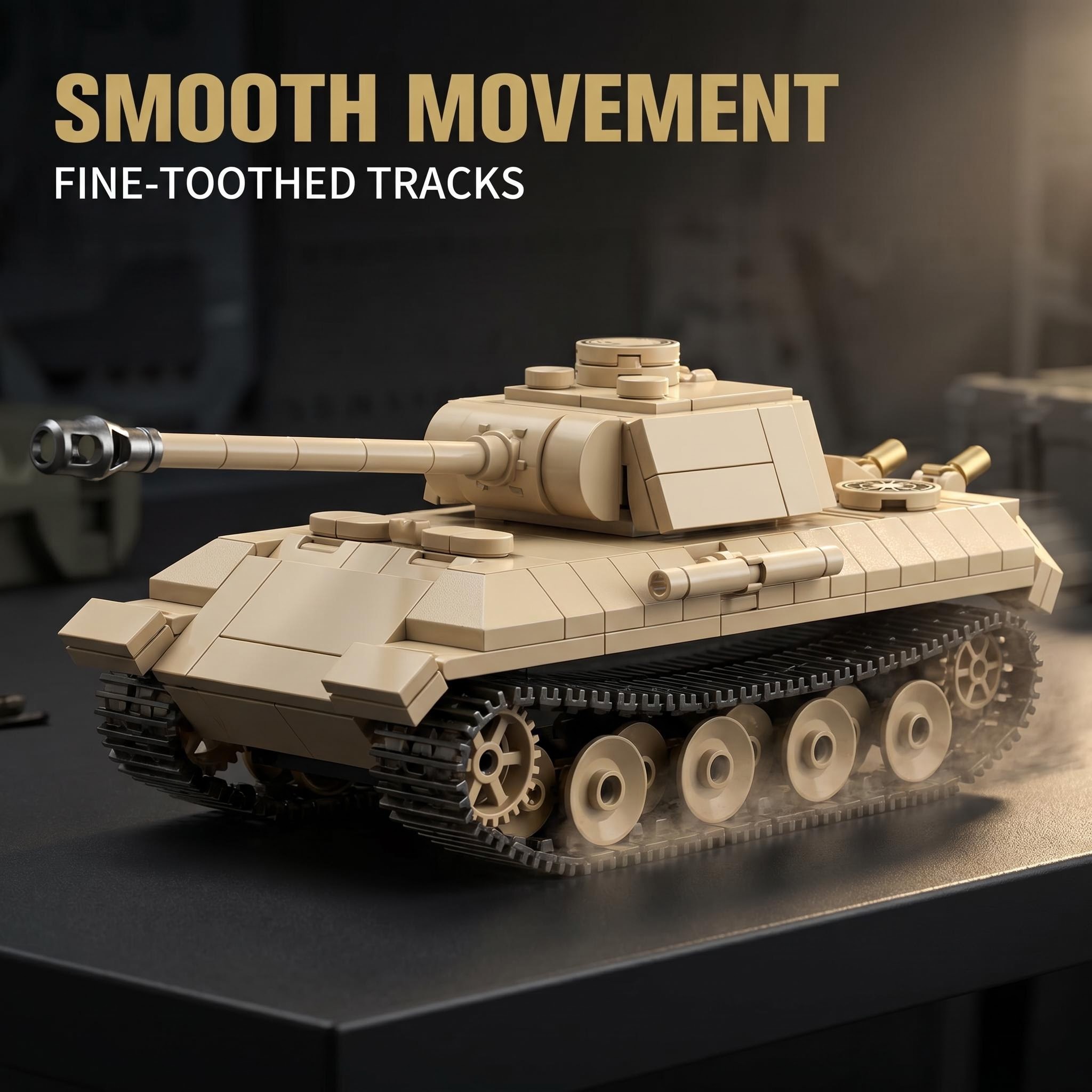 MOC Panther V Tank Tiger I KV- - Lego Minifigure Holder บทวิจารณ์และราคา