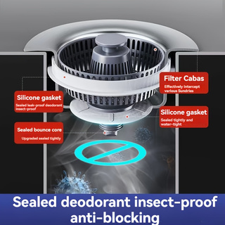 3 in 1 Kitchen Sink Drain Stra - Pop Display Shelf บทวิจารณ์และราคา