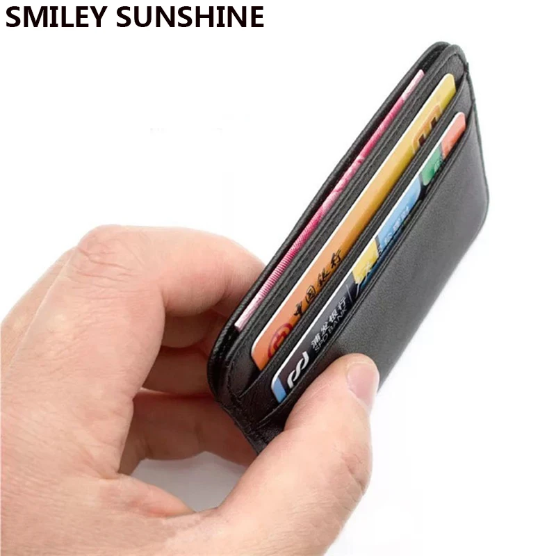 Genuine Leather Visit Card Hol - Card Top Loader บทวิจารณ์และราคา
