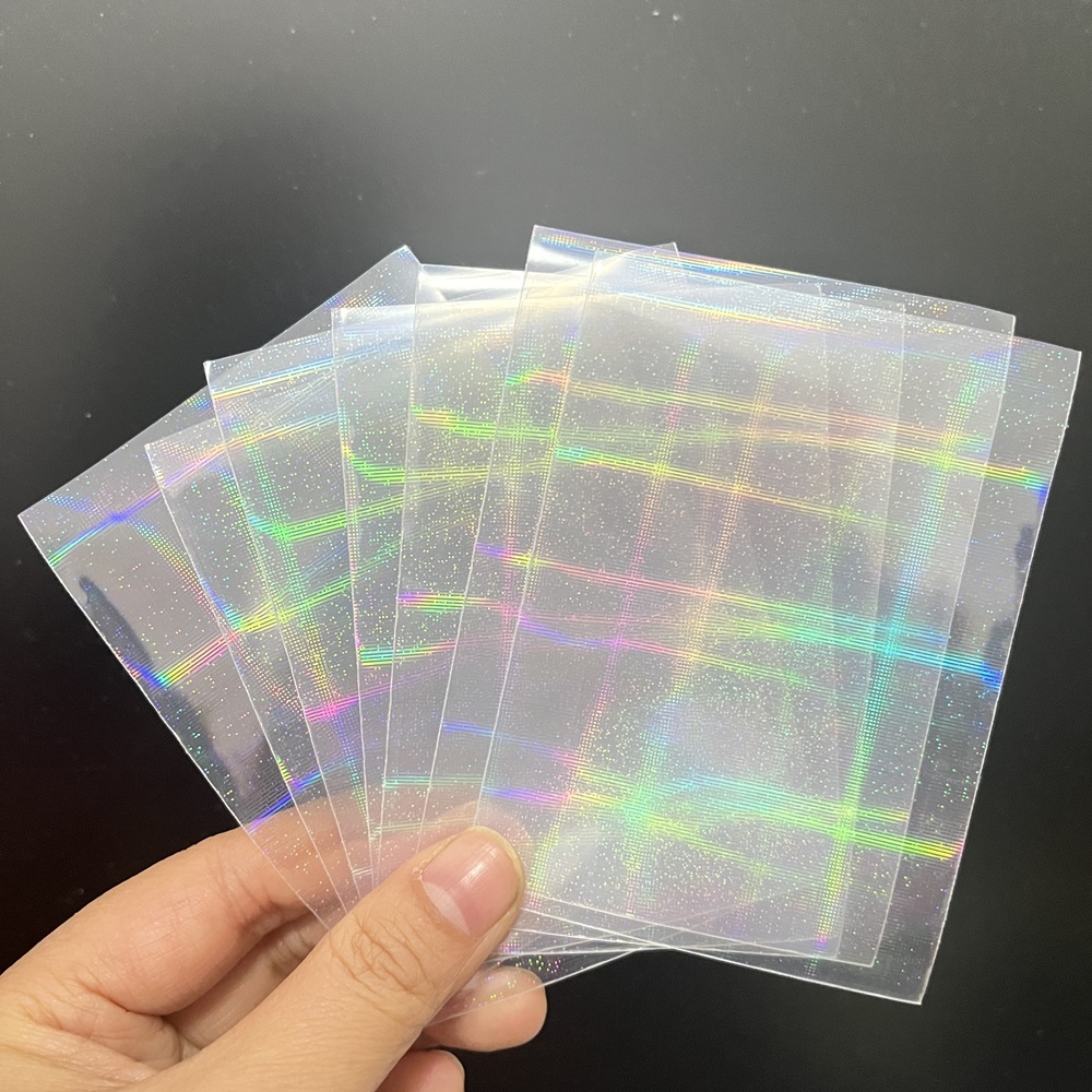 50pcs 65x90mm Holographic Card - Card Penny Sleeve บทวิจารณ์และราคา