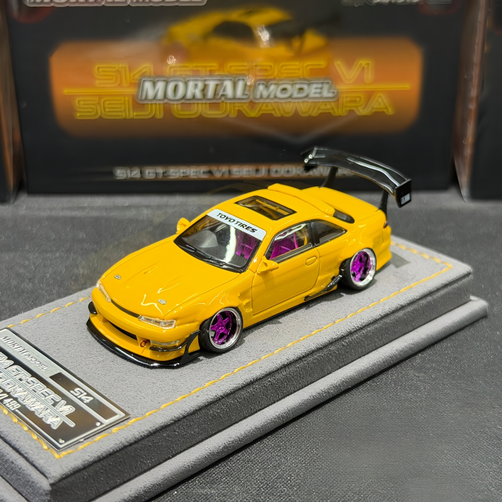 Mortal 1:64 S14 GT-SPEC V1 SEI - Die Cast Car 1 64 บทวิจารณ์และราคา
