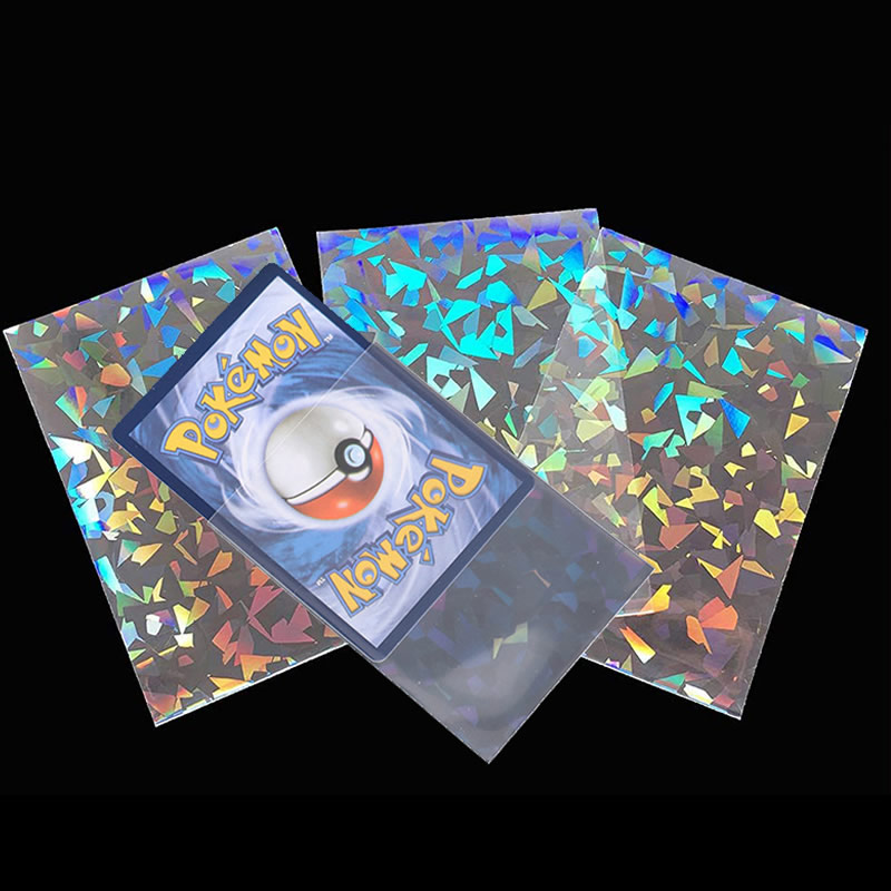 50pcs Soft Trading Laser Card  - Card Penny Sleeve บทวิจารณ์และราคา