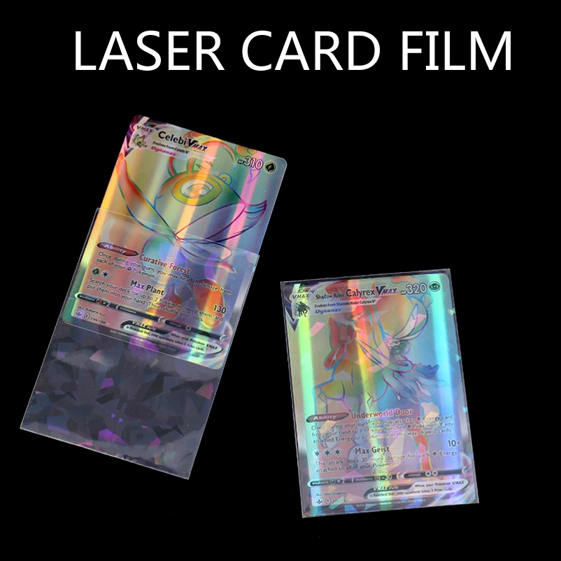50pcs Soft Trading Laser Card  - Card Penny Sleeve บทวิจารณ์และราคา