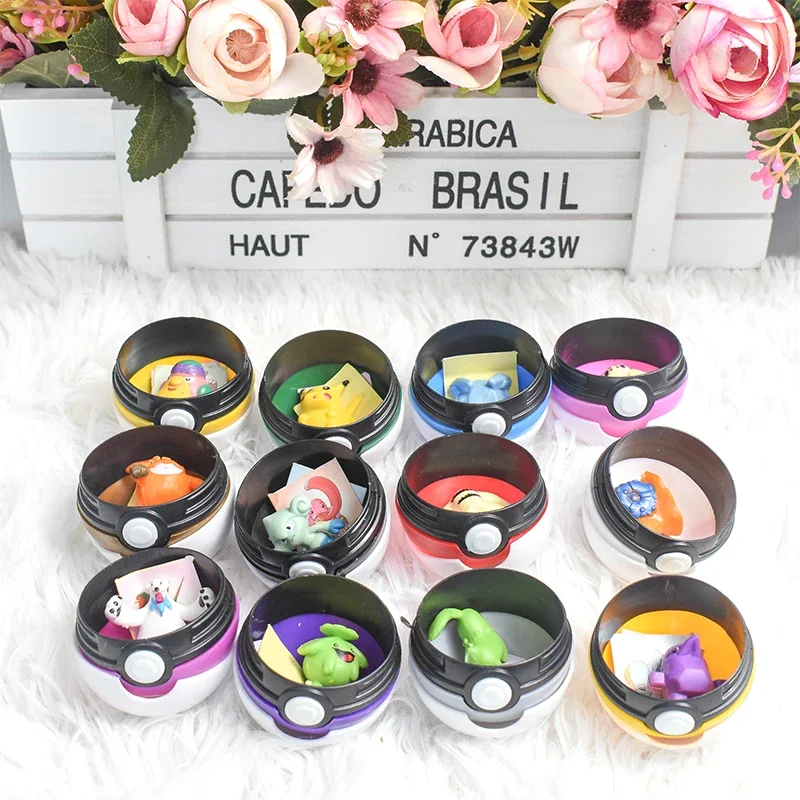 Pokemon Figure 12pcs/Set Poké  - Vinyl Figure Blank บทวิจารณ์และราคา