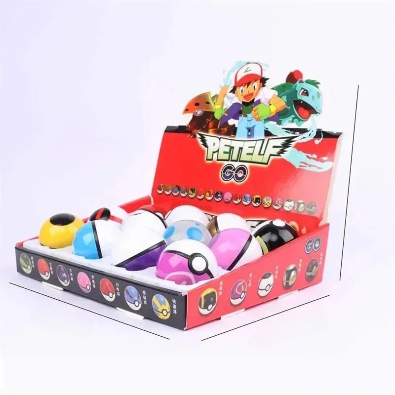 Pokemon Figure 12pcs/Set Poké  - Vinyl Figure Blank บทวิจารณ์และราคา