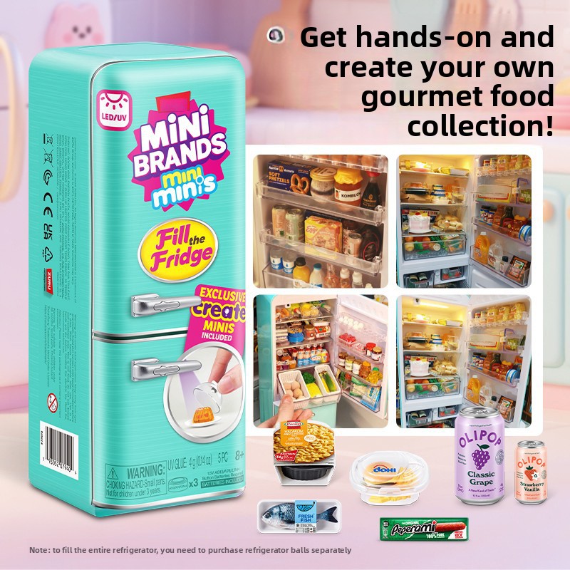 Led Light Up Mini Refrigerator - Vinyl Figure Blank บทวิจารณ์และราคา