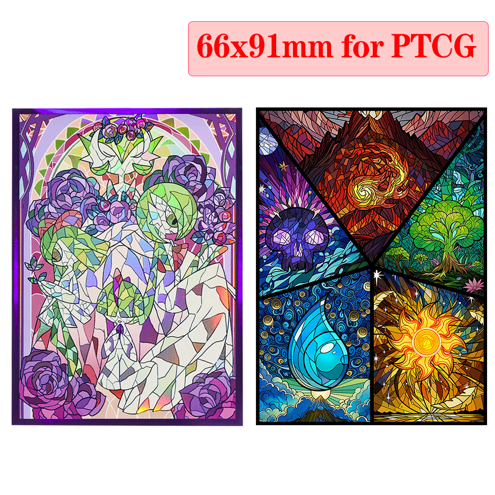 60pcs 66x91mm Multiple Styles  - Card Penny Sleeve บทวิจารณ์และราคา