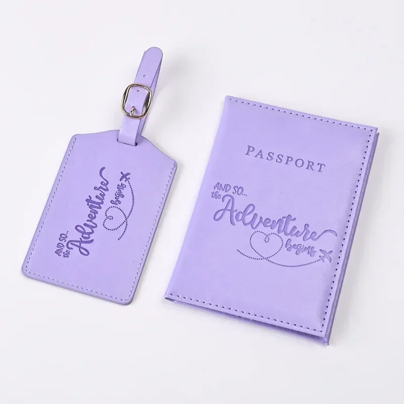 New Purple PU Leather Passport - Card Top Loader บทวิจารณ์และราคา