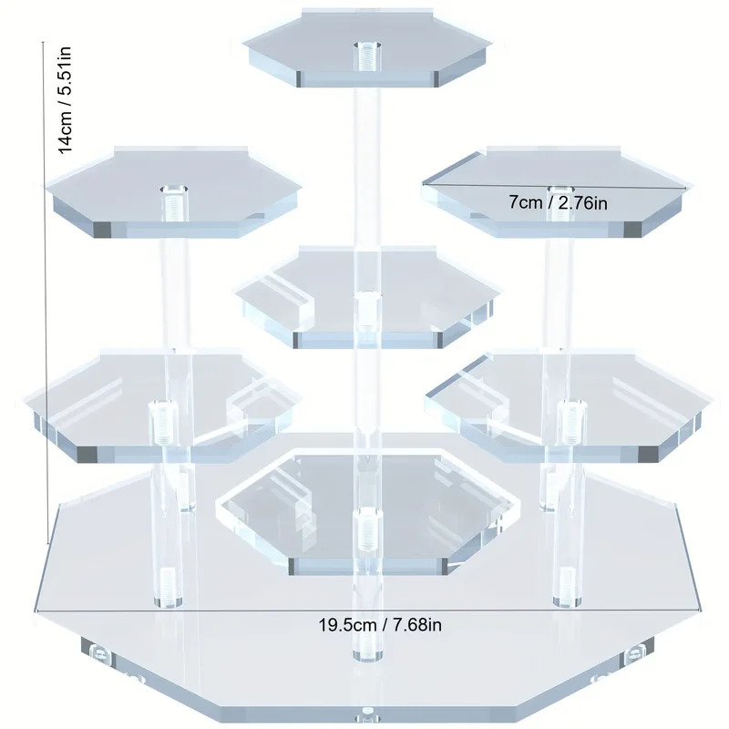 Acrylic Display Stand for Figu - Display Risers Set บทวิจารณ์และราคา