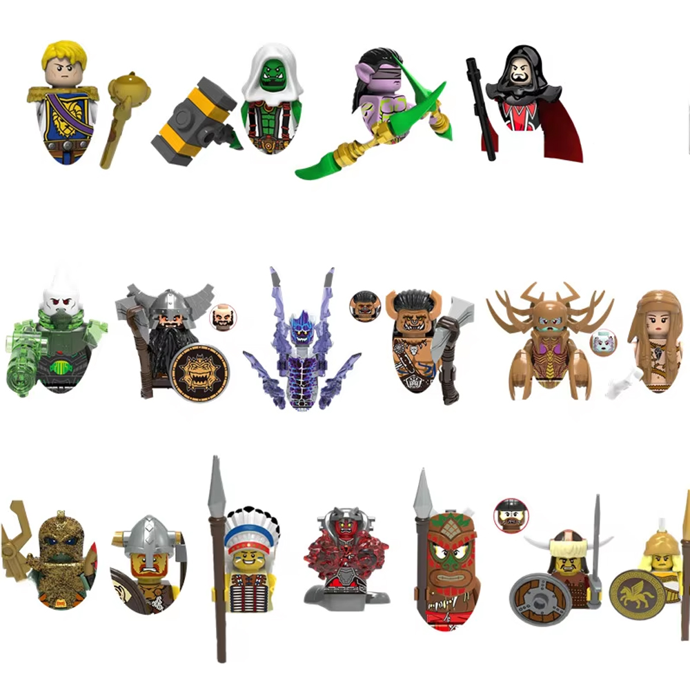 Medieval Magical Action Movie  - Lego Minifigure Holder บทวิจารณ์และราคา