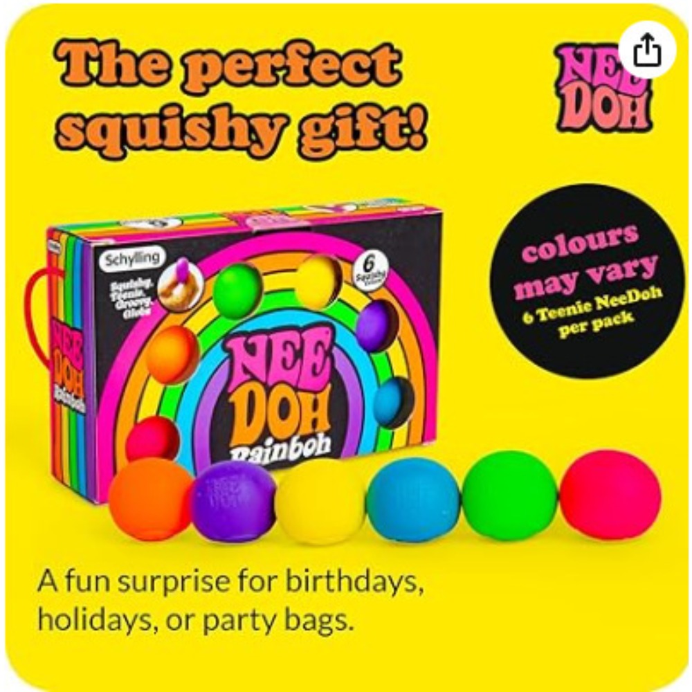 New Schylling Needoh Rainbow T - Mystery Box Blind Bag บทวิจารณ์และราคา