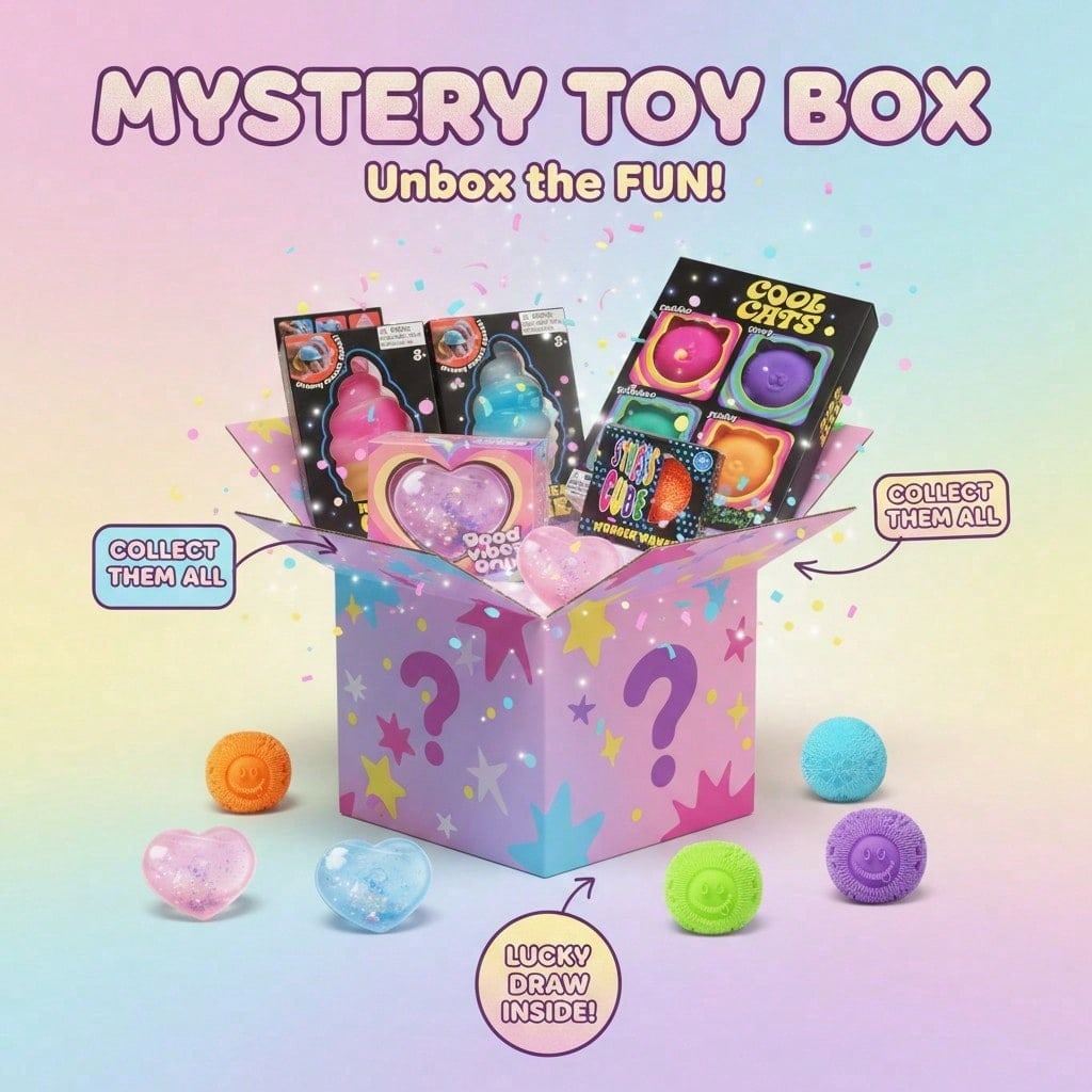 100+ Pieces Assorted Squishy F - Mystery Box Blind Bag บทวิจารณ์และราคา