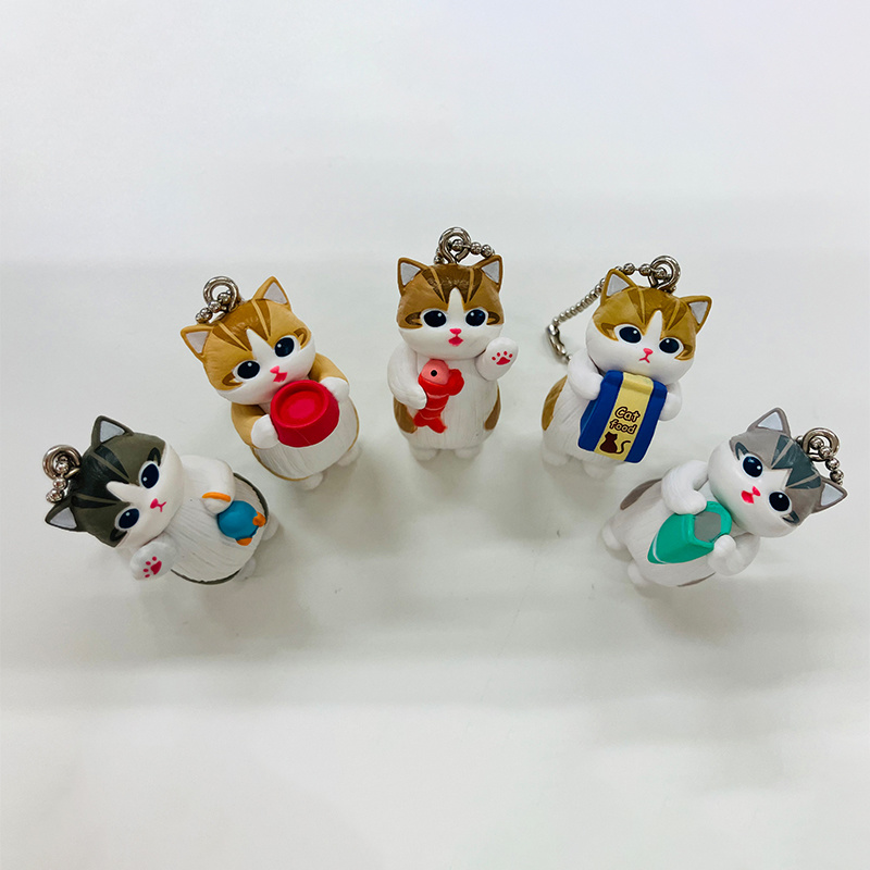 Mofusand Kawaii Cat Keychain B - Action Figure Stand บทวิจารณ์และราคา