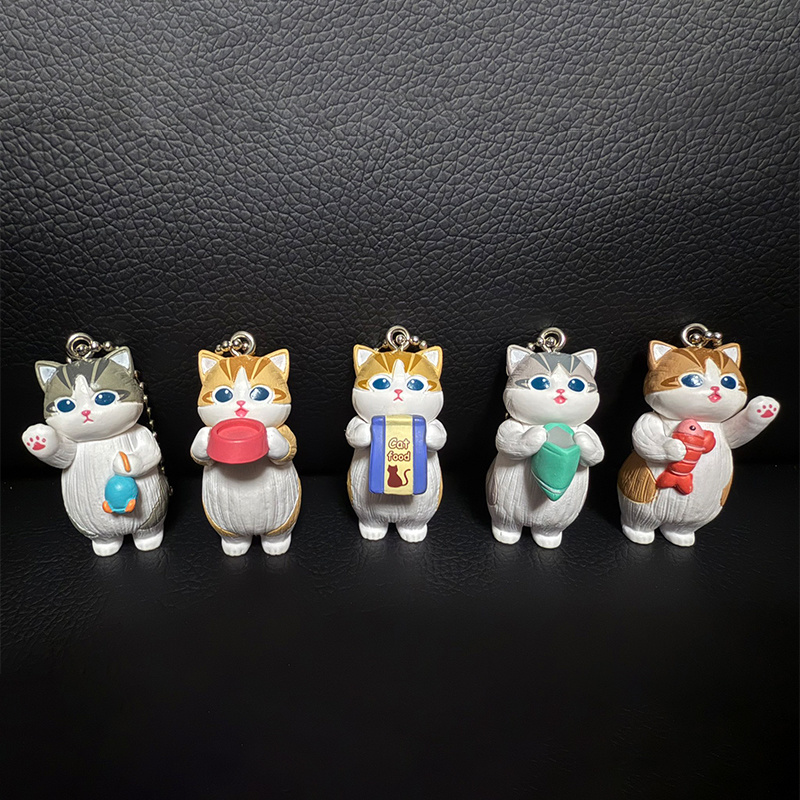 Mofusand Kawaii Cat Keychain B - Action Figure Stand บทวิจารณ์และราคา
