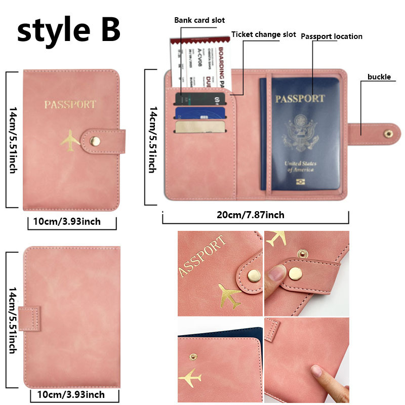 Leather Passport Holder Covers - Card Top Loader บทวิจารณ์และราคา