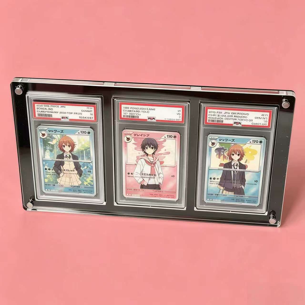 8-Slot Clear Acrylic Graded Ca - Graded Card Display บทวิจารณ์และราคา