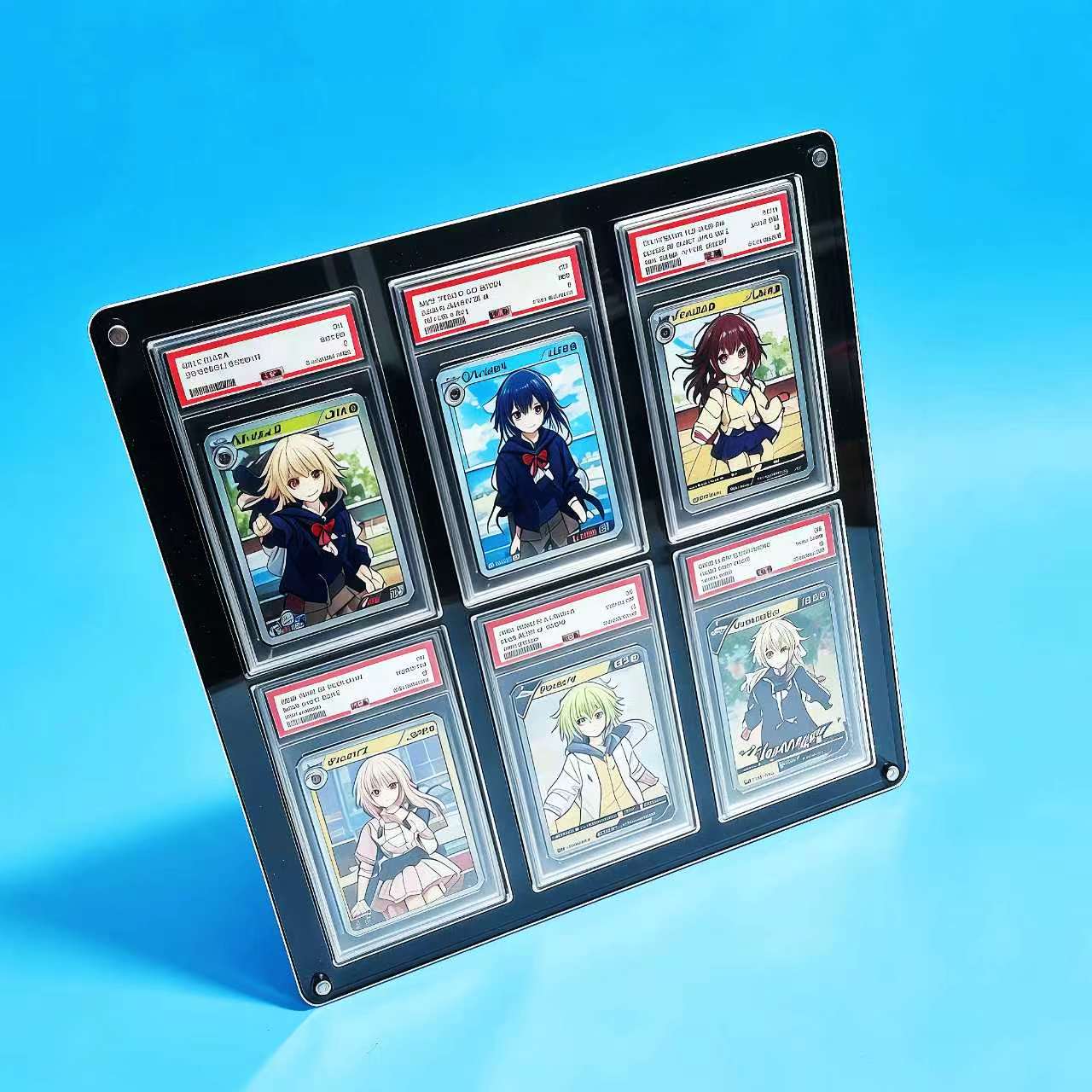 8-Slot Clear Acrylic Graded Ca - Graded Card Display บทวิจารณ์และราคา