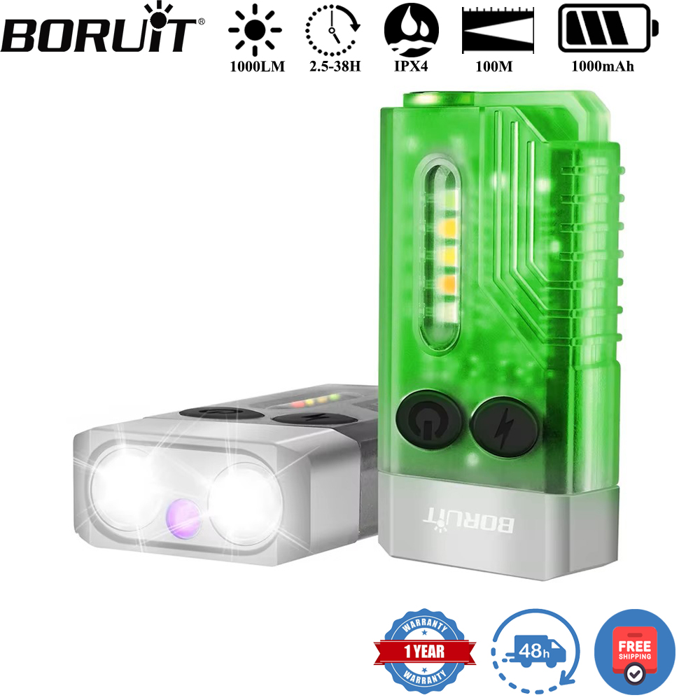 BORUiT V10 Keychain UV LED EDC - Fidget Cube Original บทวิจารณ์และราคา