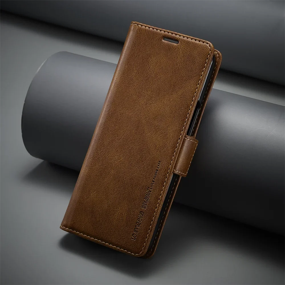 Leather Wallet Phone Case For  - Card Top Loader บทวิจารณ์และราคา