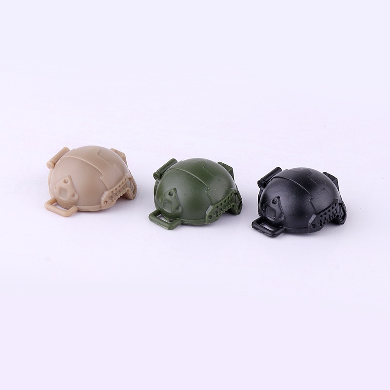 5PCS/lots Tactical Helmet Sold - Lego Minifigure Holder บทวิจารณ์และราคา