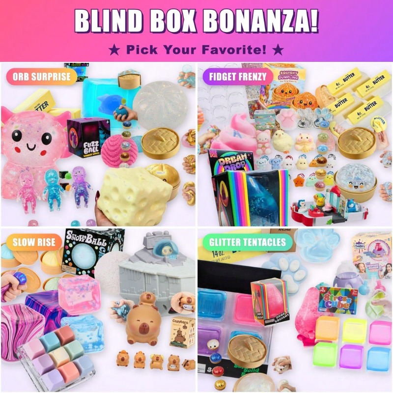 Squish Time Nee Doh Mystery Bl - Mystery Box Blind Bag บทวิจารณ์และราคา