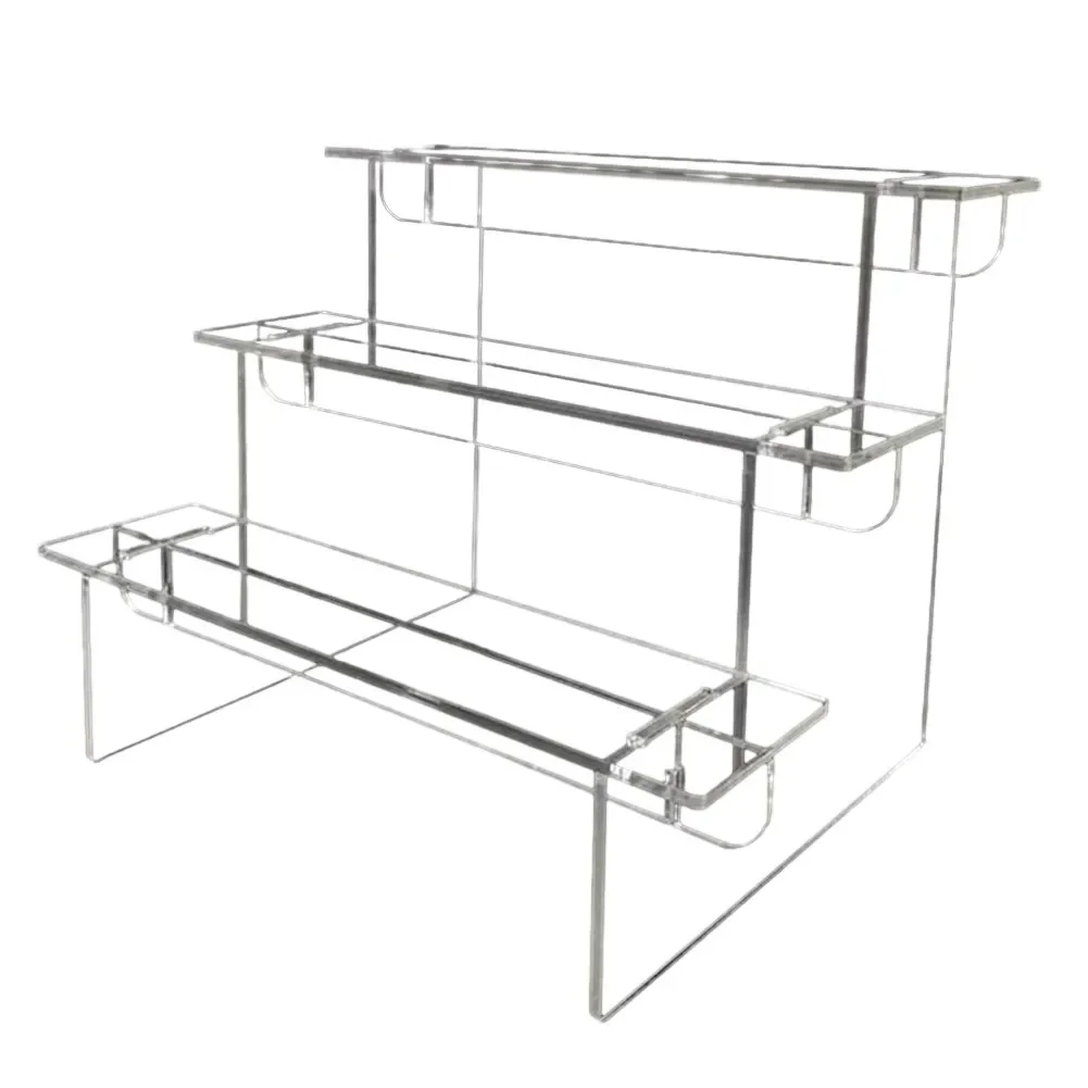1-5 Tier Acrylic Display Stand - Pop Display Shelf บทวิจารณ์และราคา