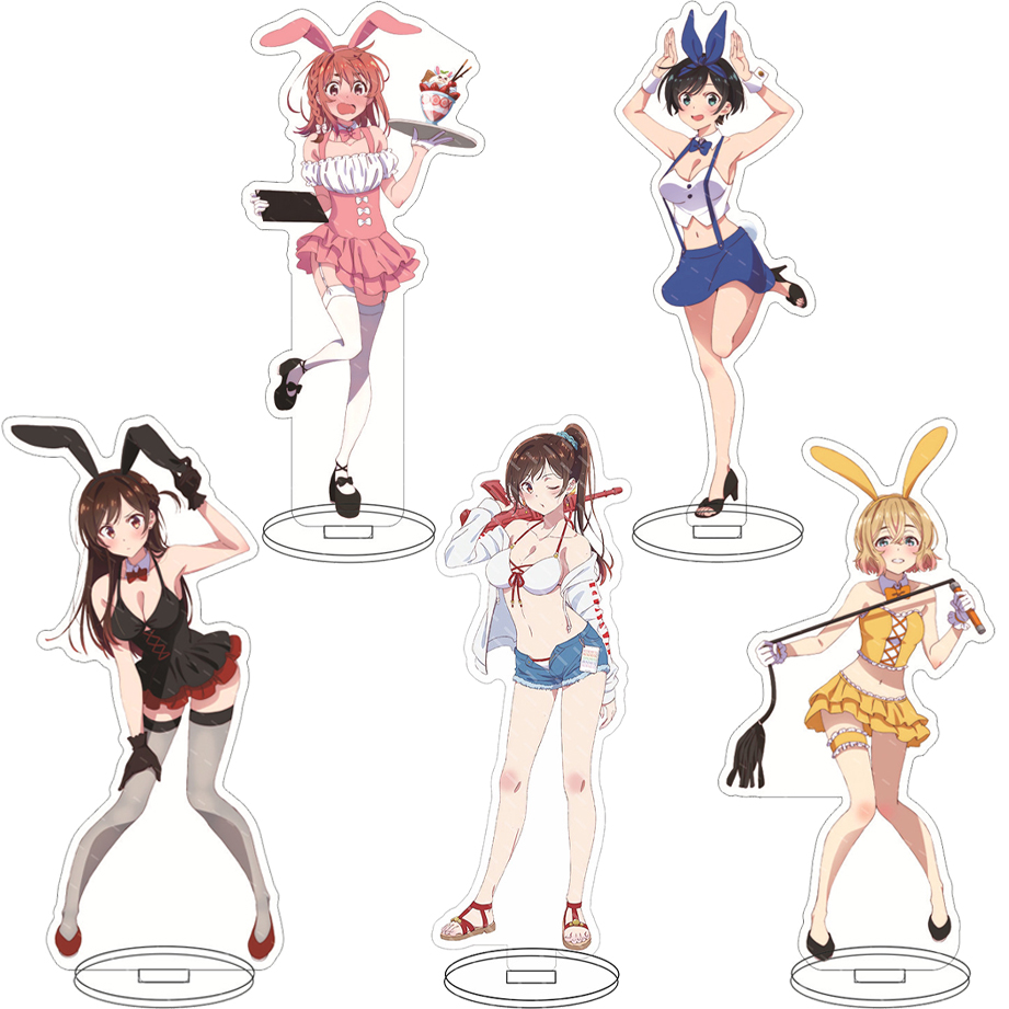 16CM Anime Figure Rent A Girlf - Figma Stand Set บทวิจารณ์และราคา