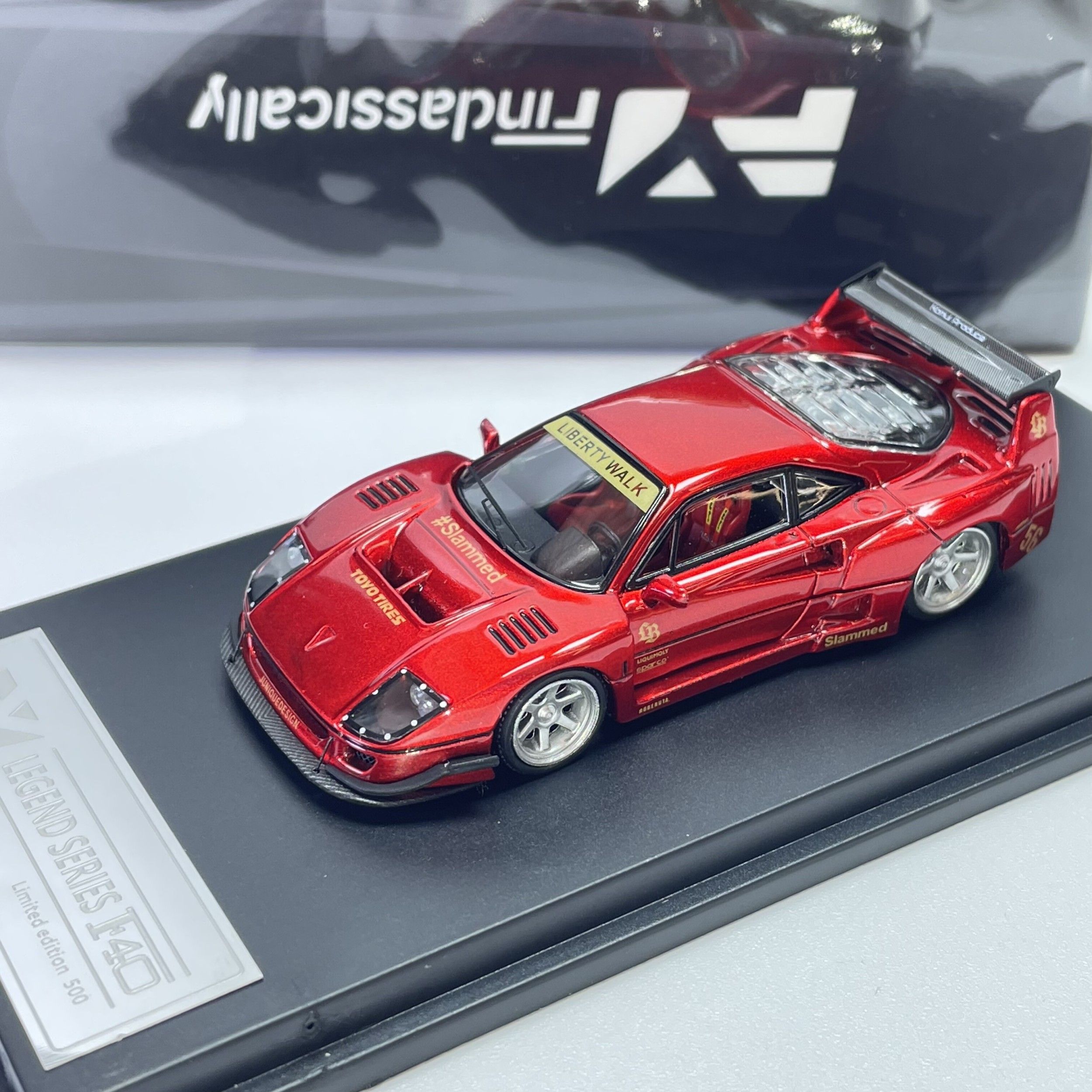 FY Diecast 1:64 Scale F40 Car  - Die Cast Car 1 64 บทวิจารณ์และราคา