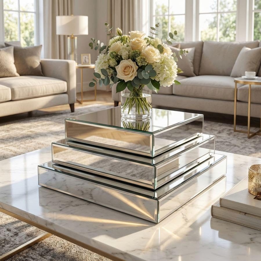 Mirror Display Riser Stands 3  - Display Risers Set บทวิจารณ์และราคา