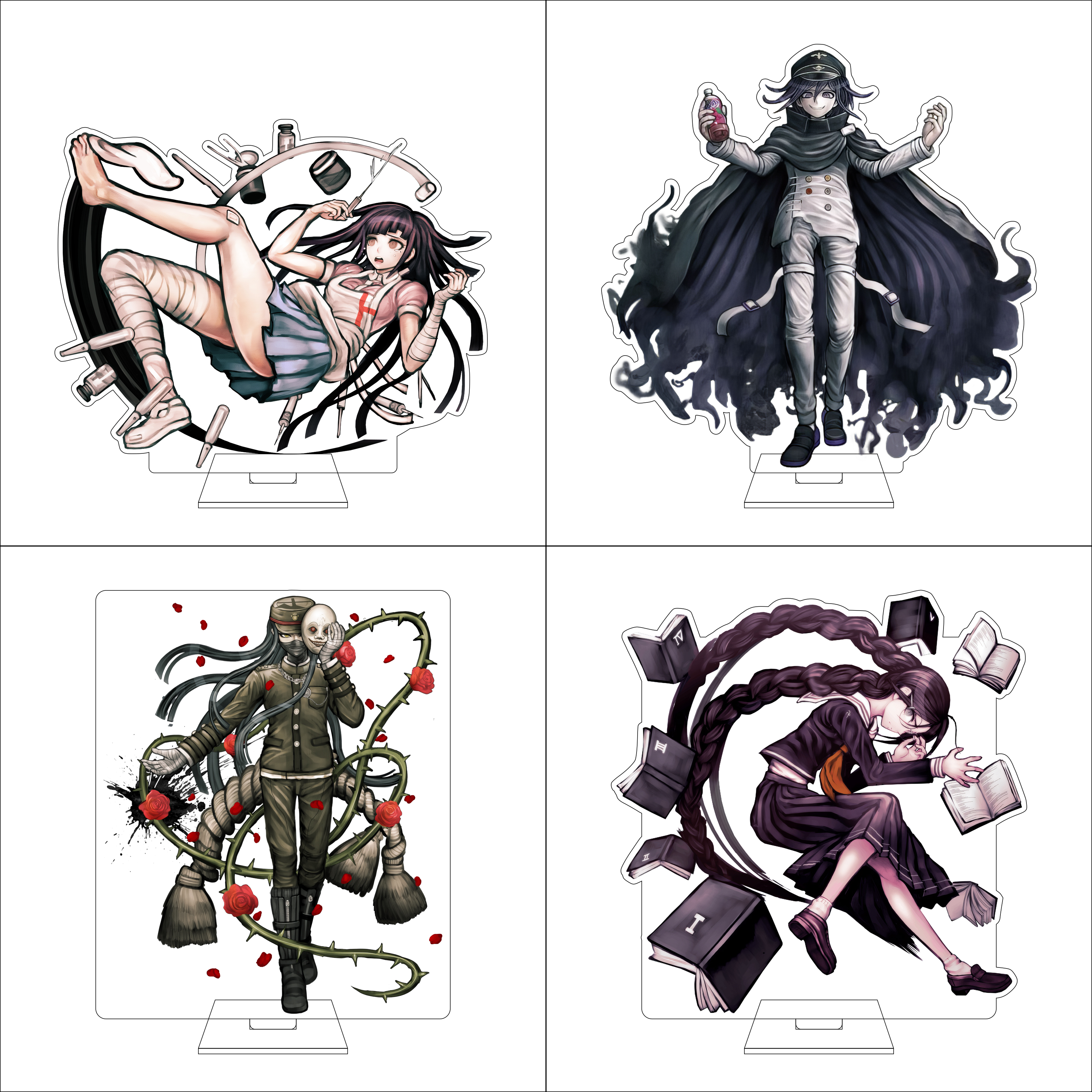 16CM Anime Danganronpa Cosplay - Figma Stand Set บทวิจารณ์และราคา