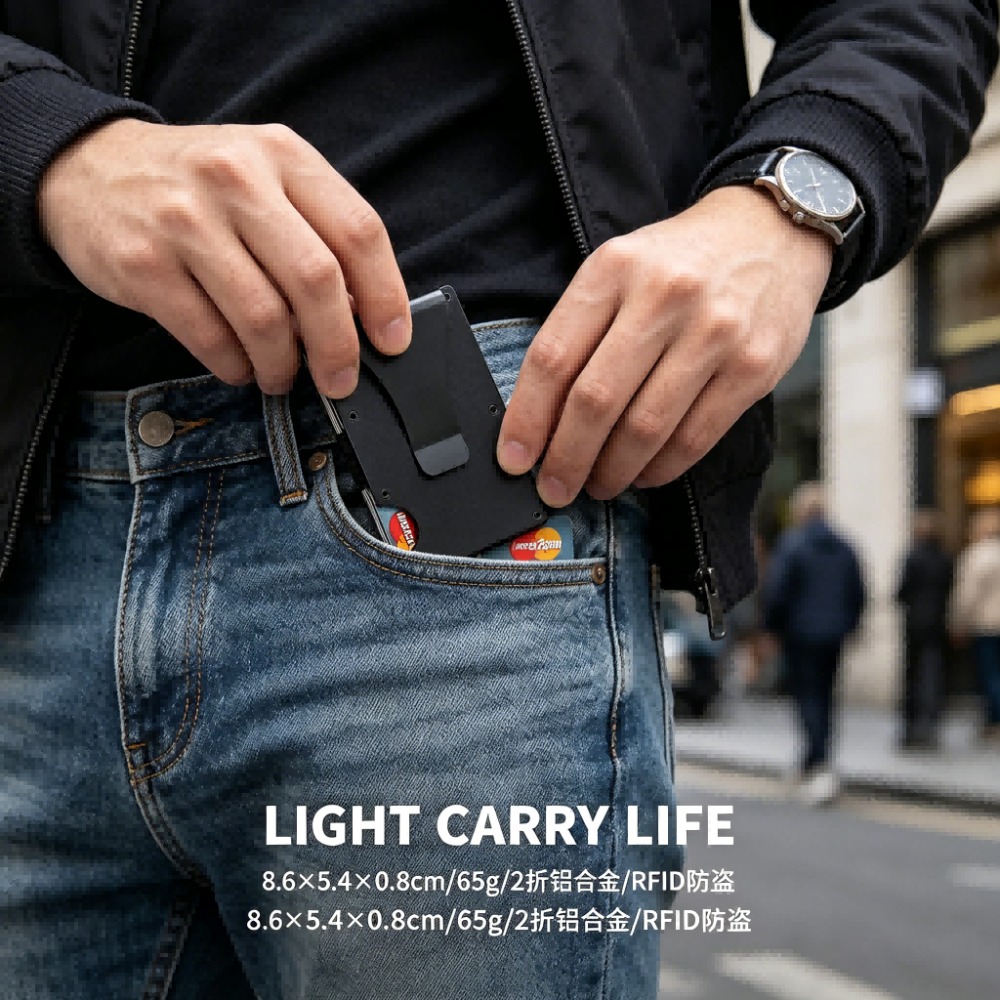 Aluminum Alloy Rfid Blocking C - Card Top Loader บทวิจารณ์และราคา