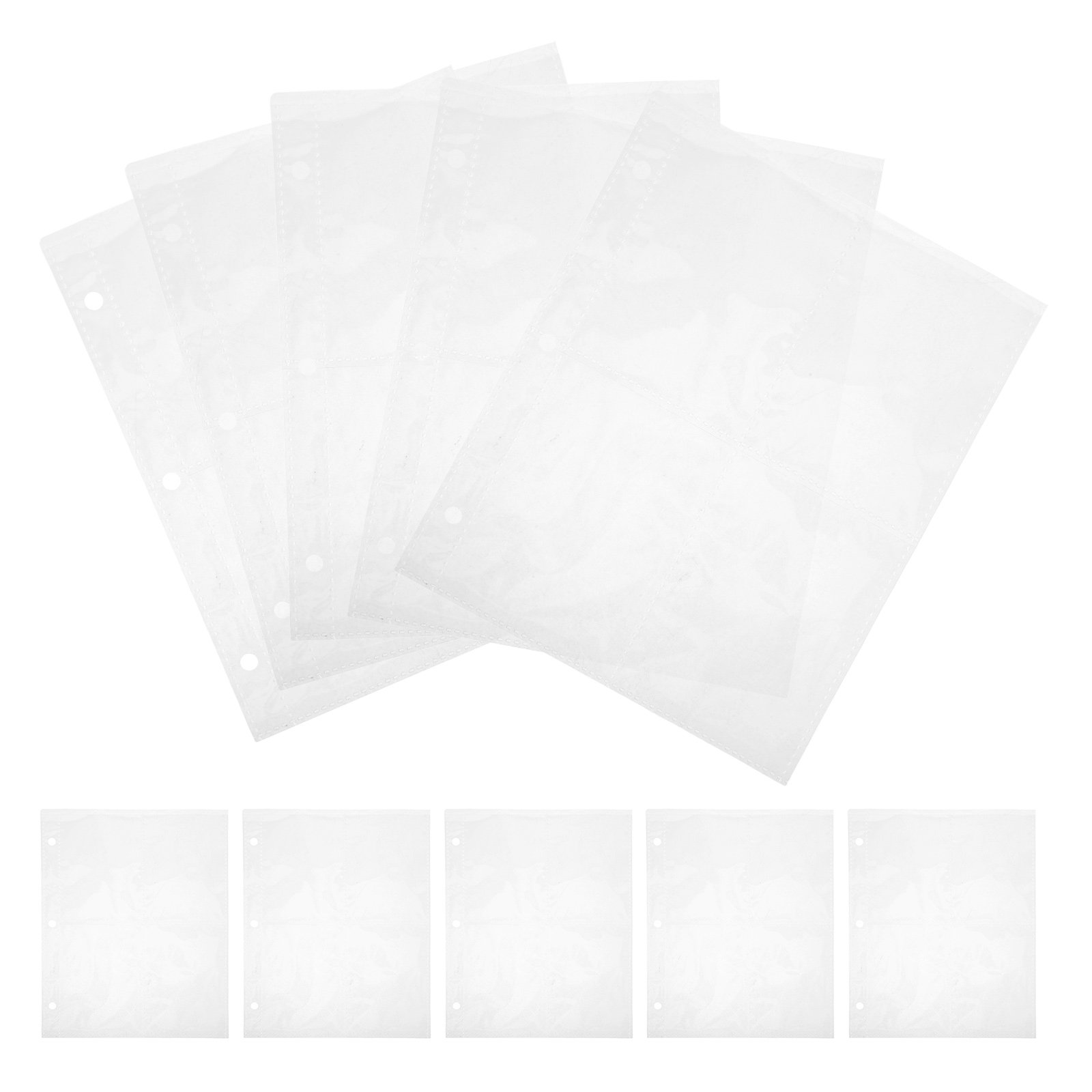 10Pcs Card Binder Refill Pages - Trading Card Binder บทวิจารณ์และราคา